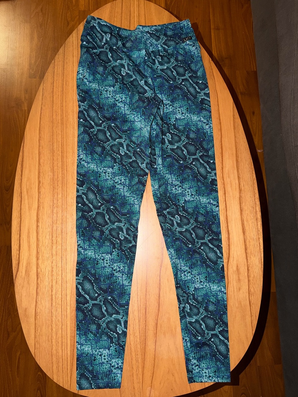 Lici Fit Crossover Snake Print Leggings